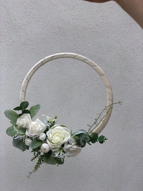 Floral hoop