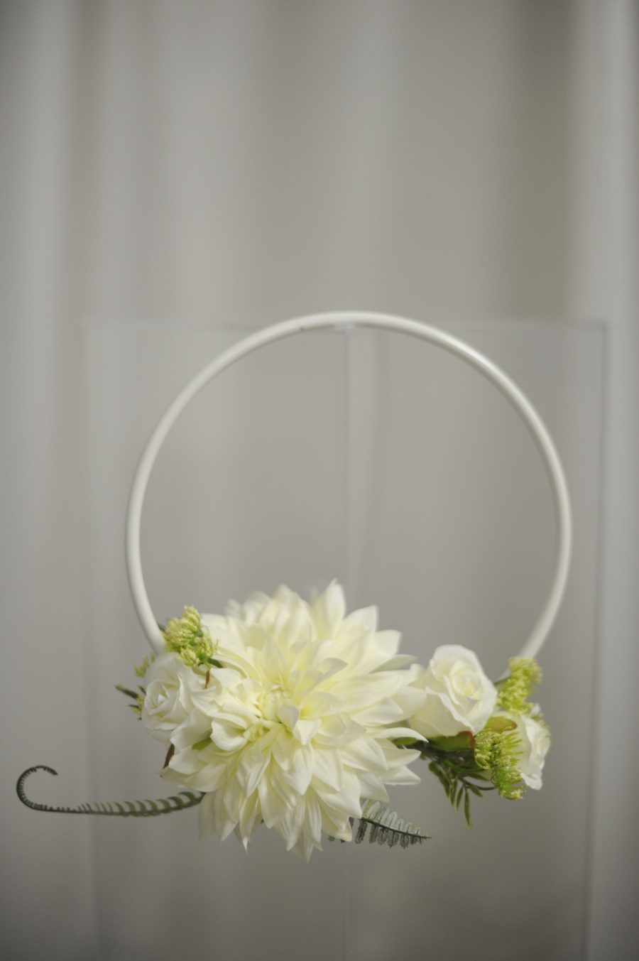 Clara Floral Hoop