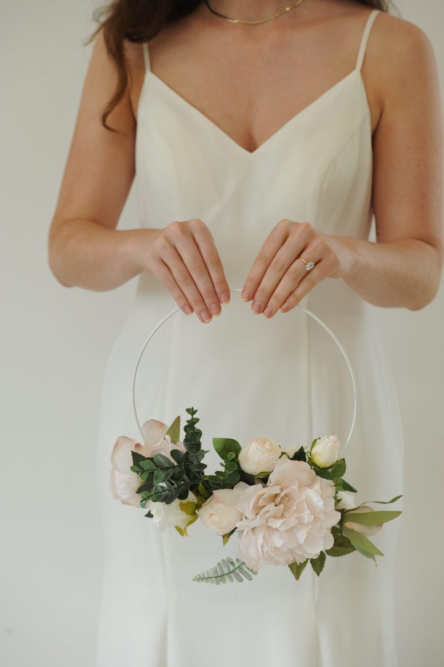 Olivia Floral Hoop