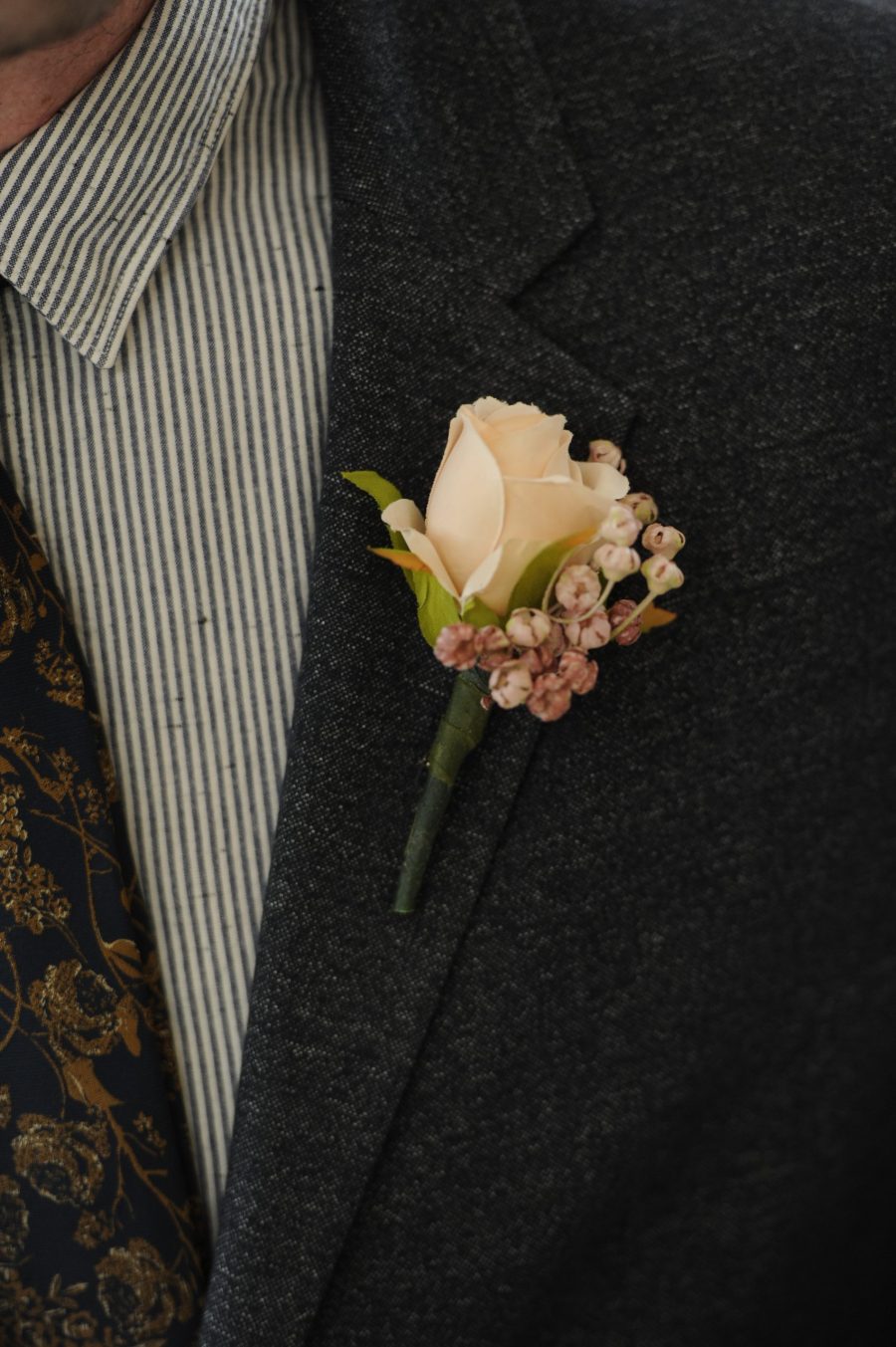 Poppy Buttonhole