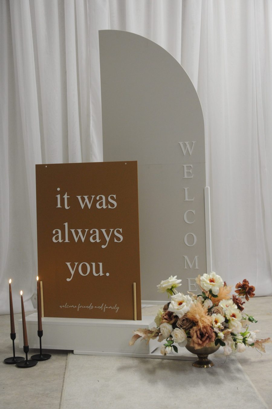 Luxury Welcome Display
