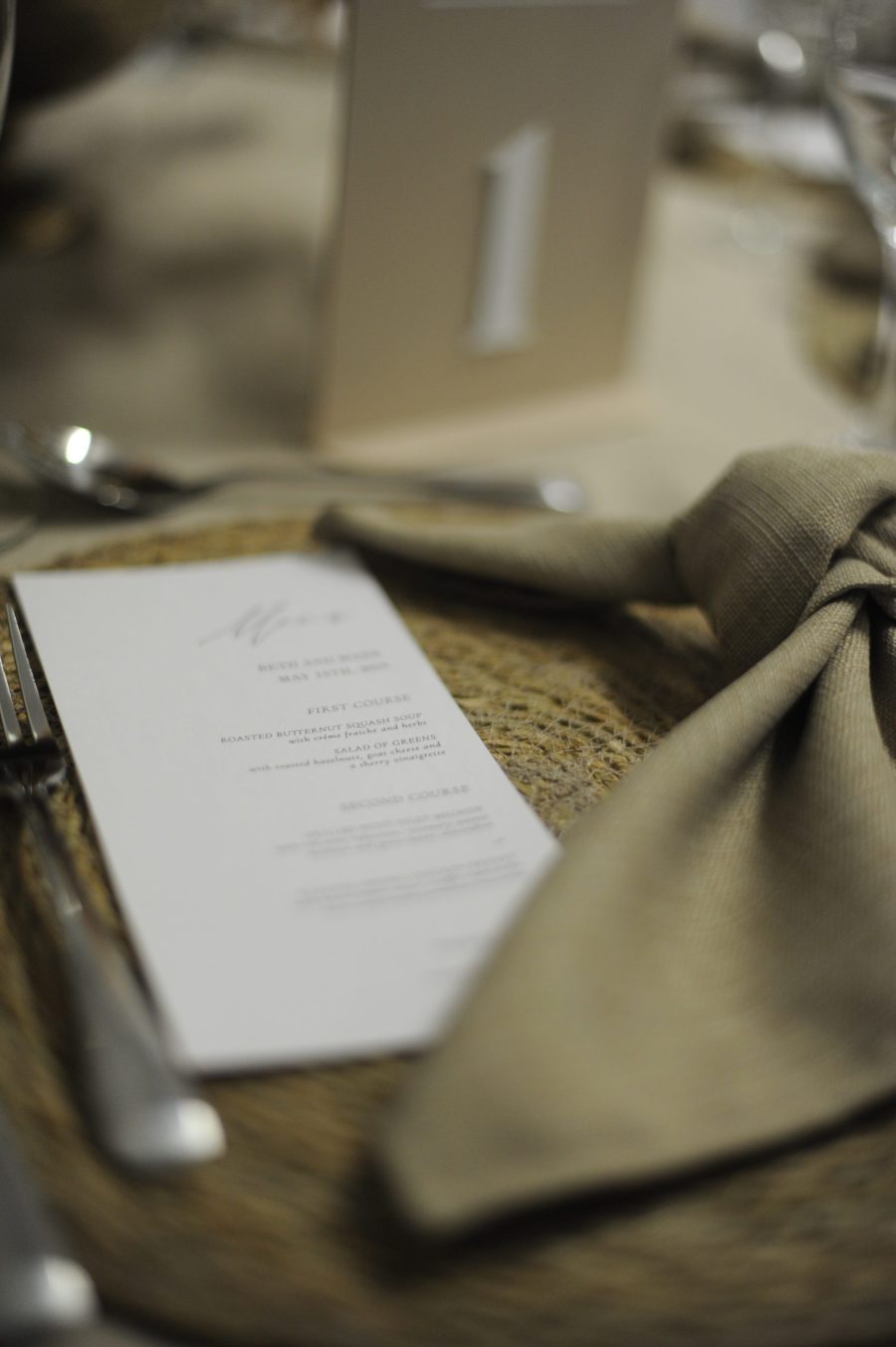 Personalised Menu Cards - Image 3