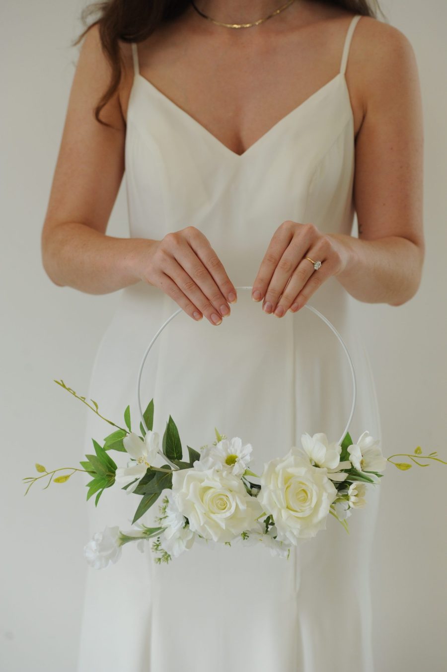 Alison Floral Hoop