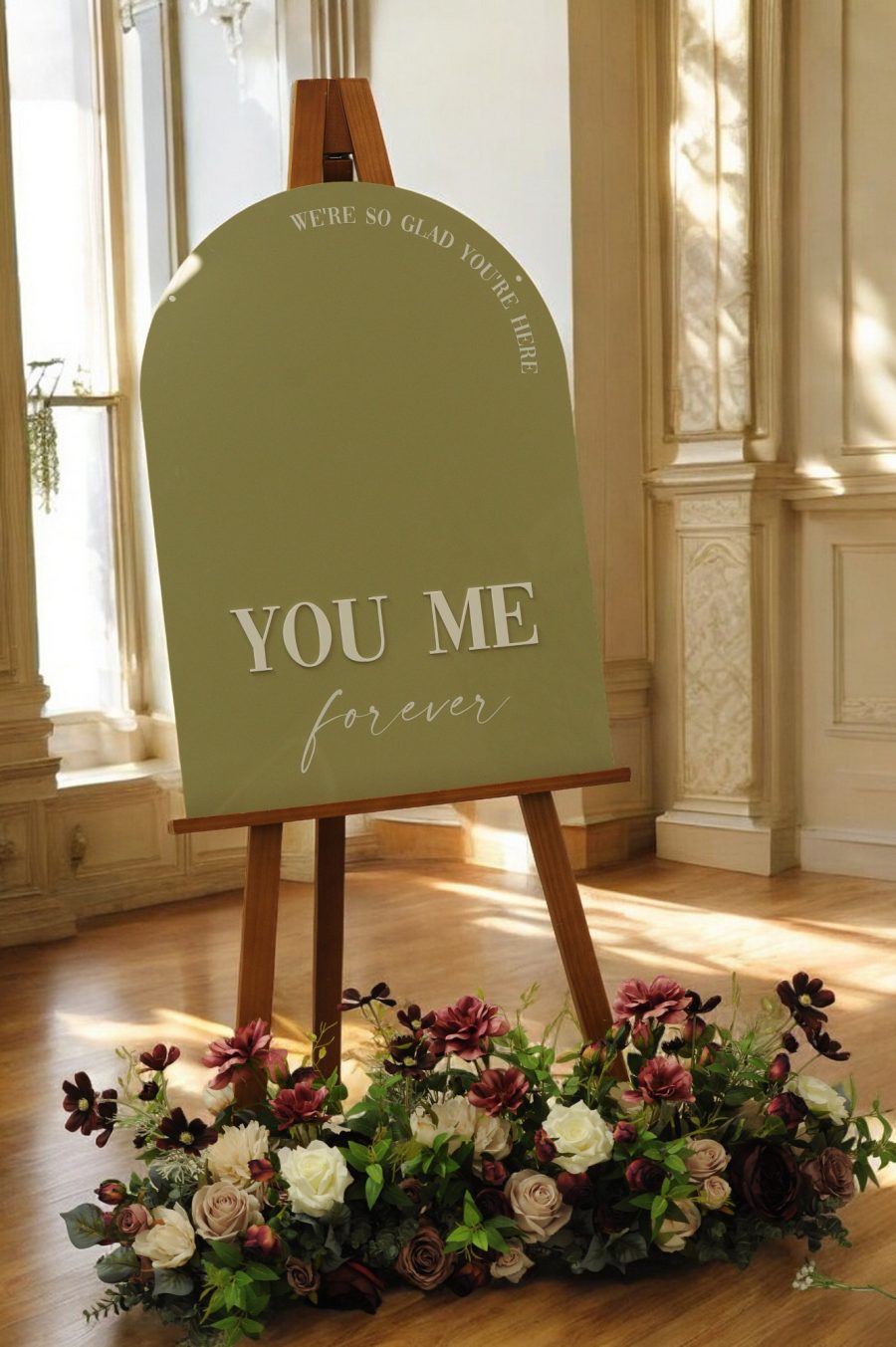 Sage Welcome Sign