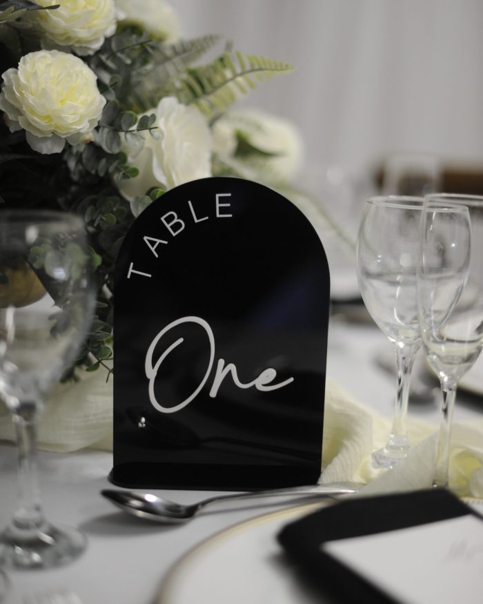 Table Numbers