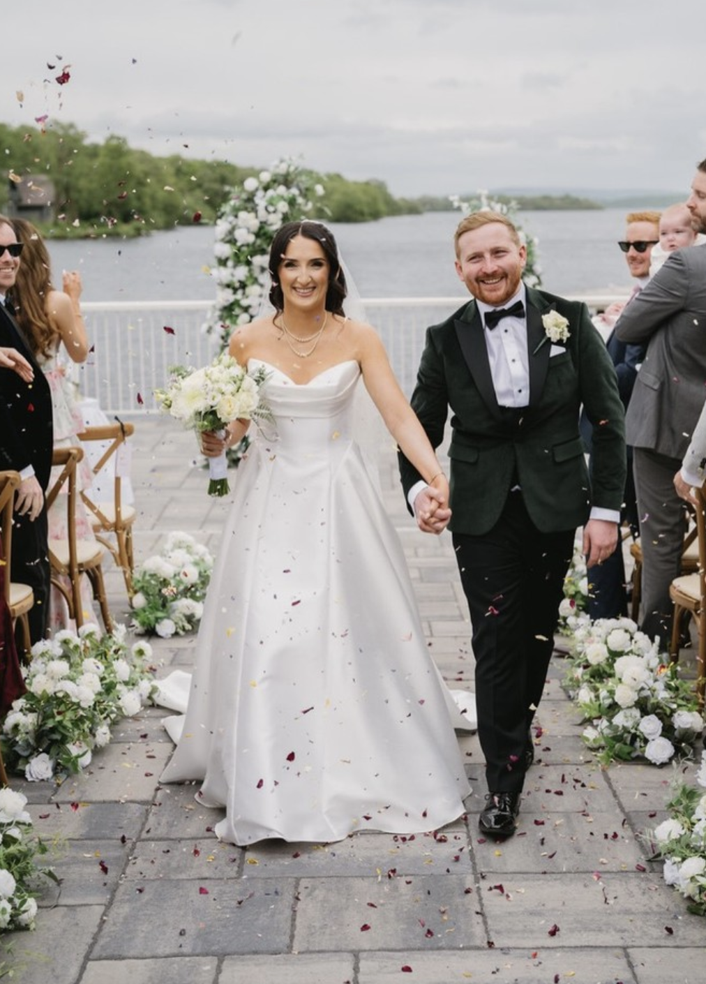 Wedding floral styling